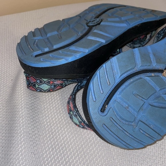Chaco Women's 8 Sandals zcloud 2 trace eclipse adjustable blue Multicolor adjust - Picture 8 of 12